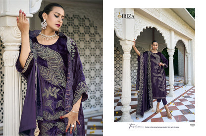 Rajkumari Ibiza Viscose Velvet Suits