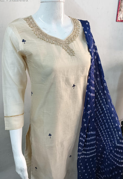 Rajwadi-3101 Ladli Modal Readymade Pant Style Suits