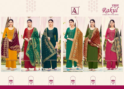 Rakul Alok Jaam Plazzo Style Suits
