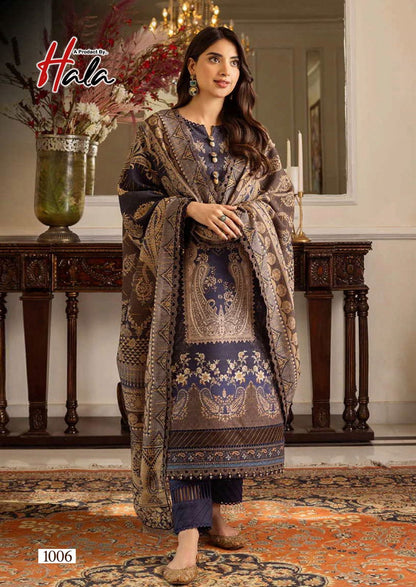 Ramsha Hala Cotton Karachi Salwar Suits
