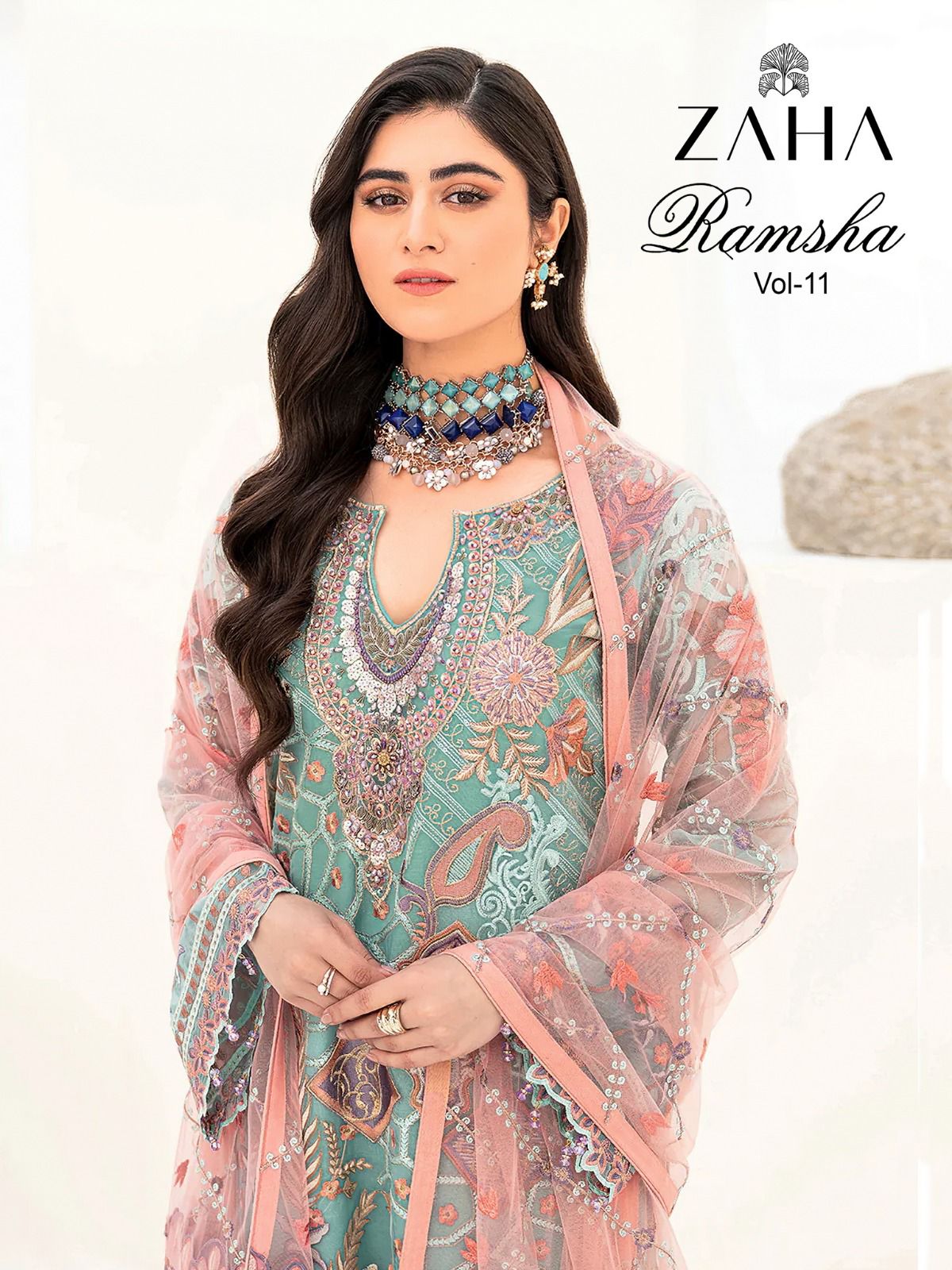 Ramsha Vol 11 Zaha Georgette Pakistani Salwar Suits