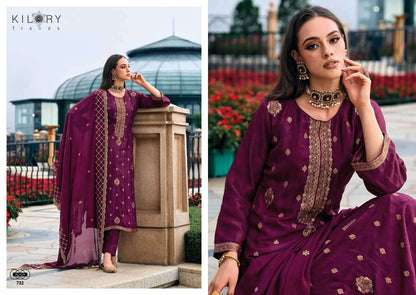 Rang E Bahar Kilory Viscose Pant Style Suits