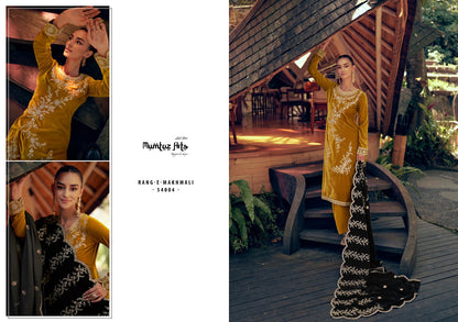 Rang E Makhmali Mumtaz Arts Fancy Velvet Suits