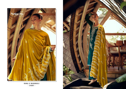 Rang E Makhmali Mumtaz Arts Fancy Velvet Suits