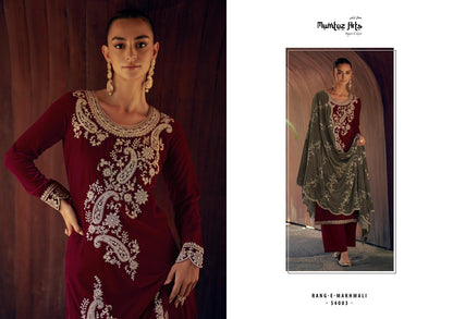 Rang E Makhmali Mumtaz Arts Fancy Velvet Suits