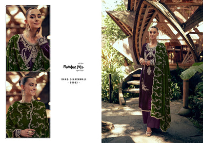 Rang E Makhmali Mumtaz Arts Fancy Velvet Suits