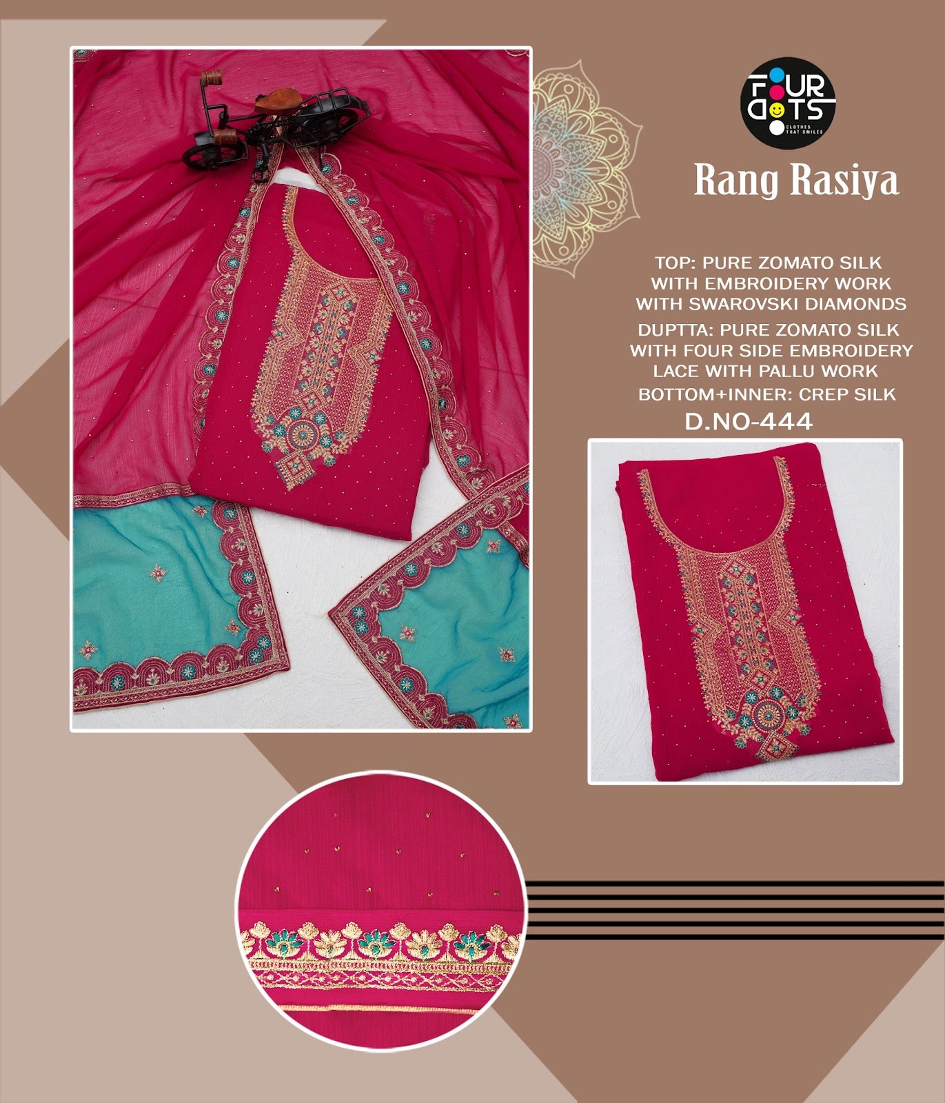 Rang Rasiya Four Dots Zomato Salwar Suits