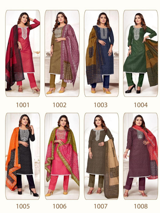 Rangoli Tara Textile Pant Style Suits