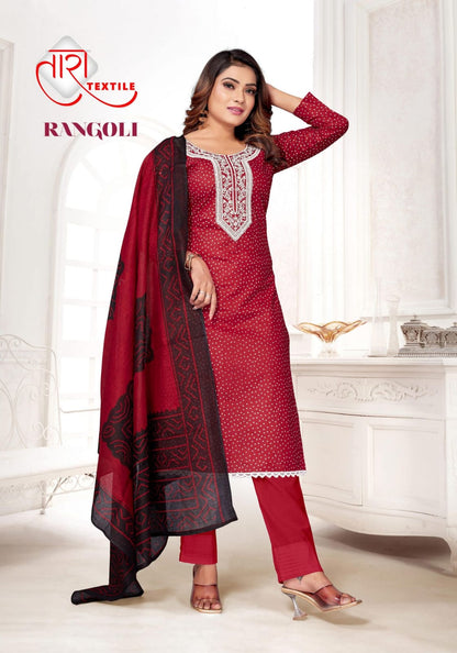 Rangoli Tara Textile Pant Style Suits