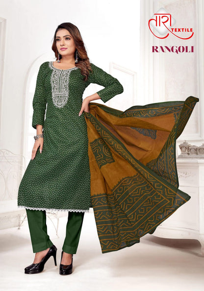 Rangoli Tara Textile Pant Style Suits