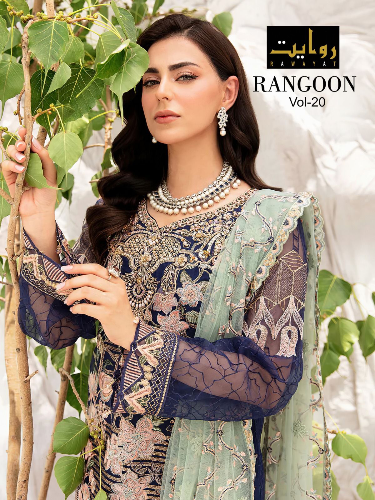 Rangoon Vol 20 Rawayat Georgette Pakistani Salwar Suits