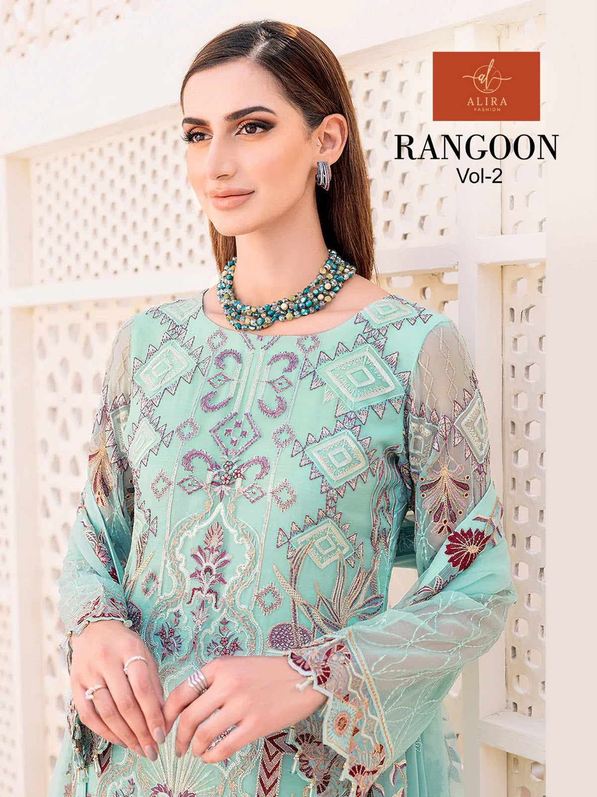 Rangoon Vol 2 Alira Fashion Georgette Pakistani Salwar Suits