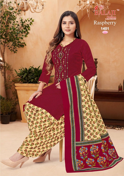 Rasberry Vol 14 Balaji Cotton Dress Material