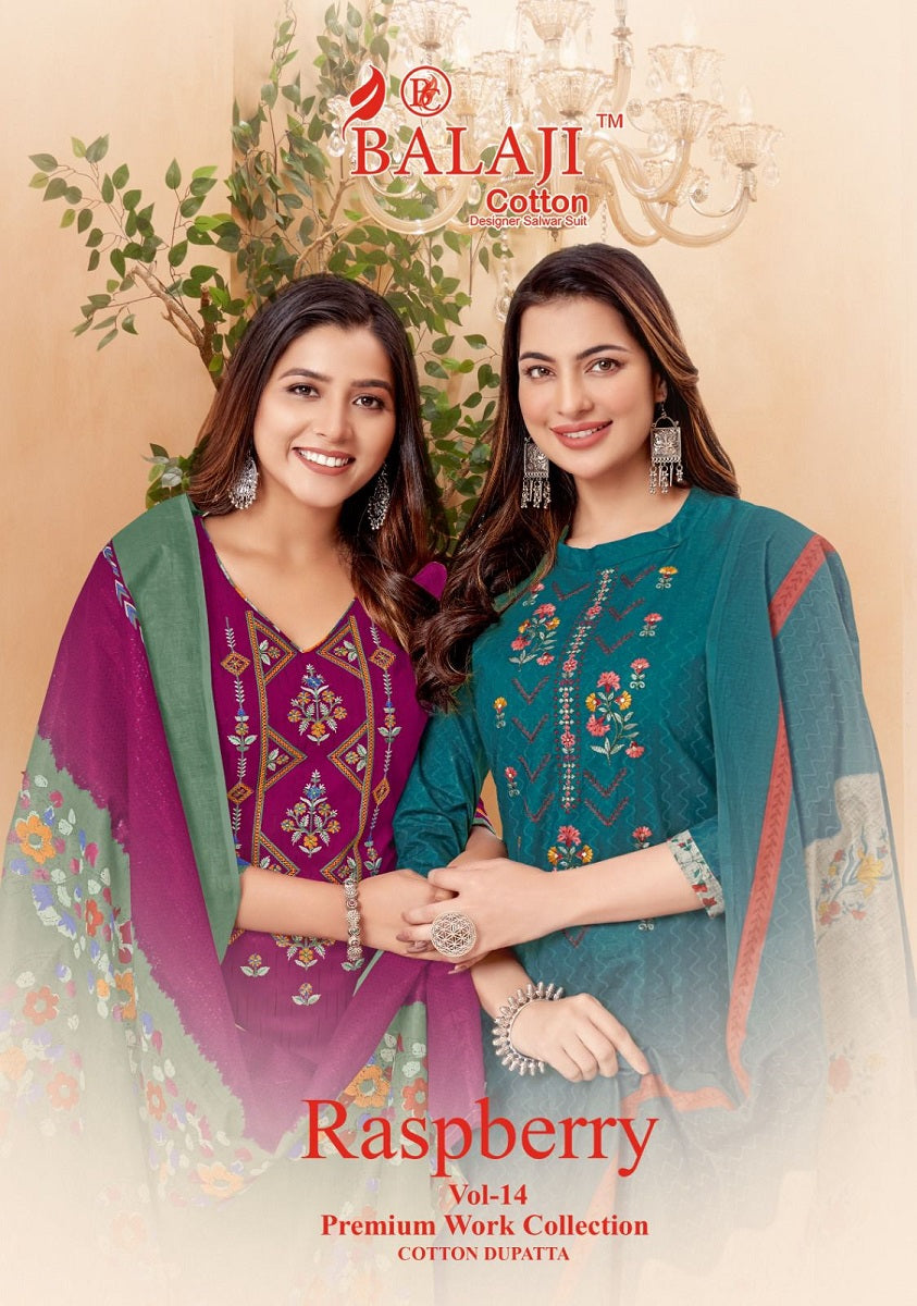 Rasberry Vol 14 Balaji Cotton Dress Material