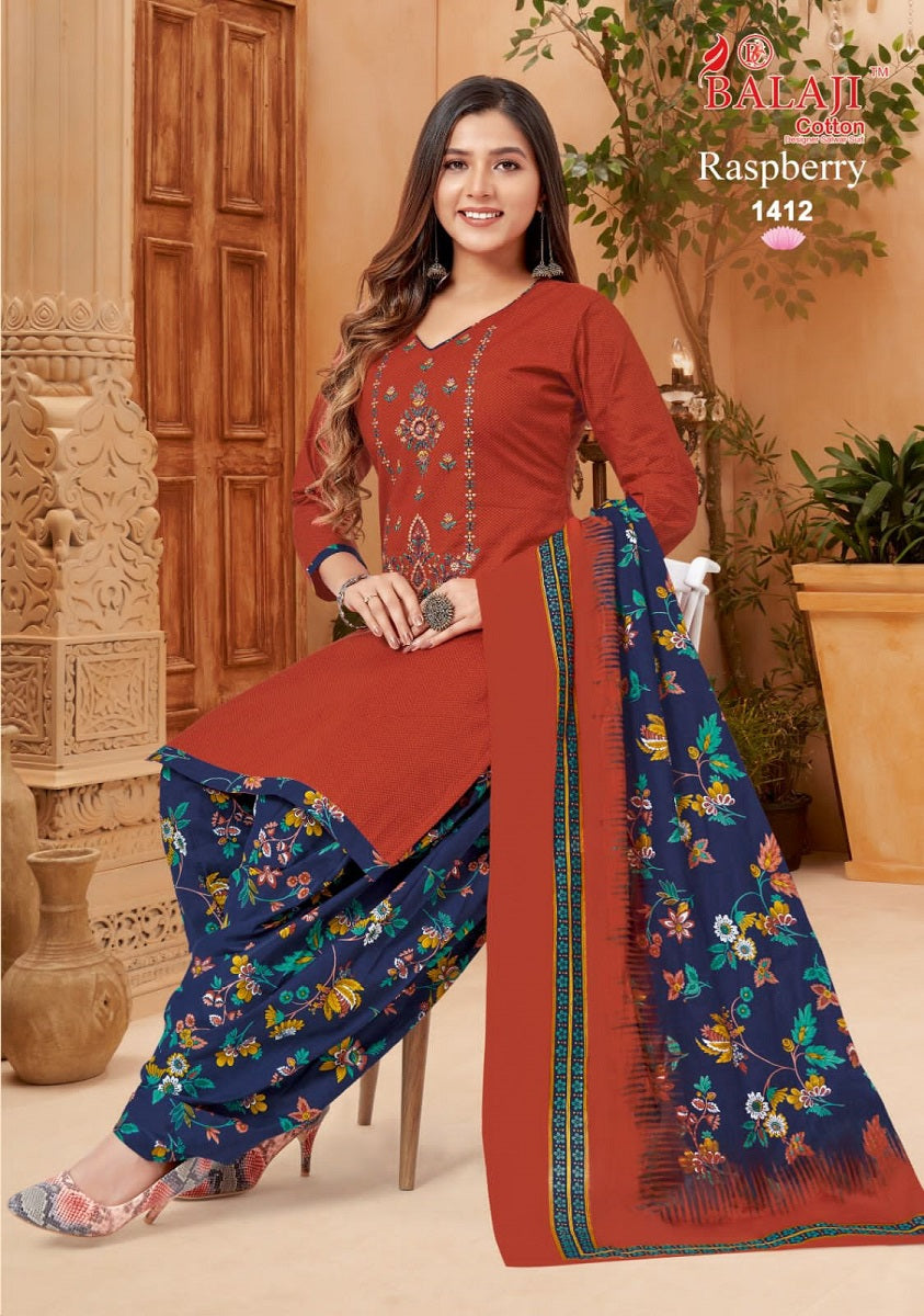 Rasberry Vol 14 Balaji Cotton Dress Material
