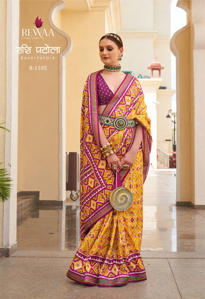 Rashi Patola Rewaa Sarees