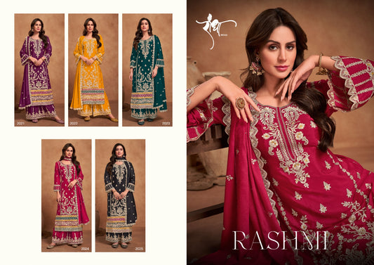 Rashmi Radha Trendz Chinon Readymade Suits
