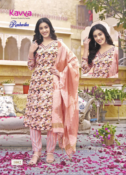 Rashmika Vol 1 Kavya Rayon Readymade Pant Style Suits