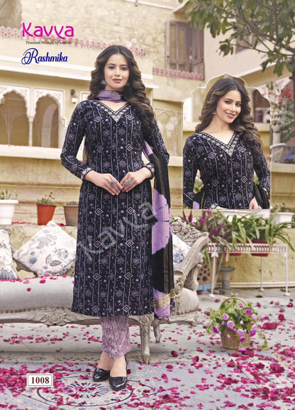 Rashmika Vol 1 Kavya Rayon Readymade Pant Style Suits