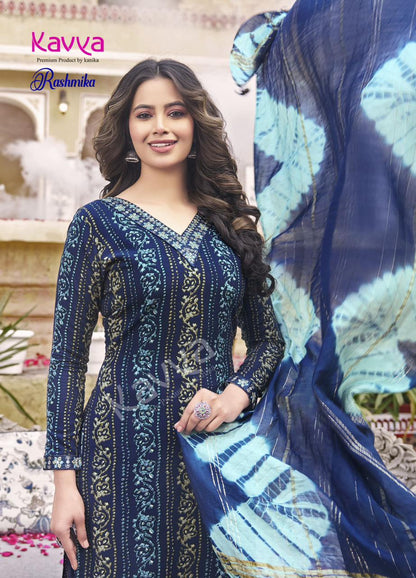 Rashmika Vol 1 Kavya Rayon Readymade Pant Style Suits