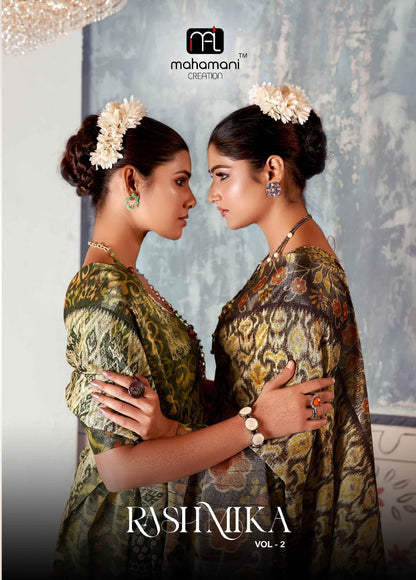 Rashmika Vol 2 Mahamani Creation Silk Sarees