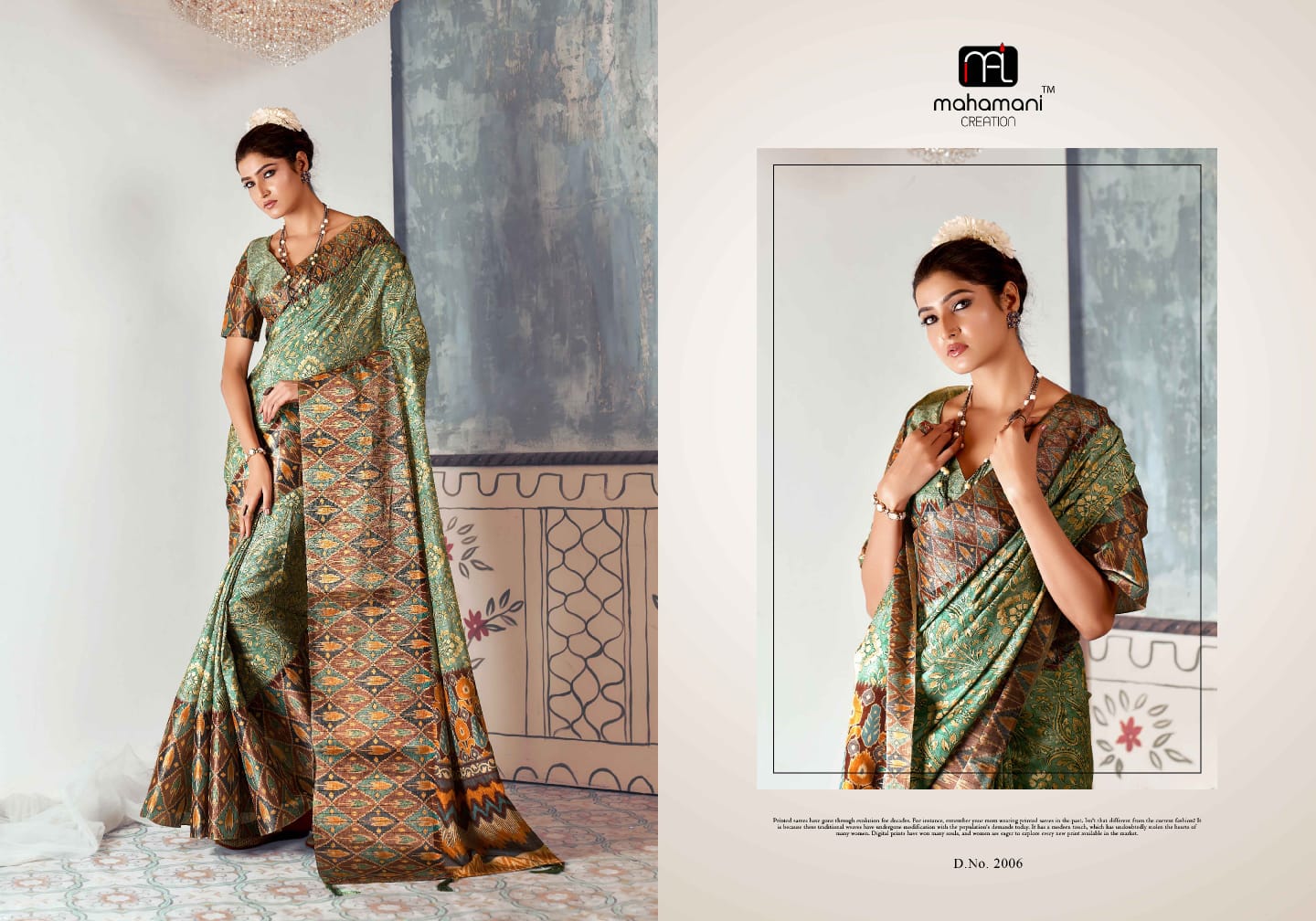 Rashmika Vol 2 Mahamani Creation Silk Sarees