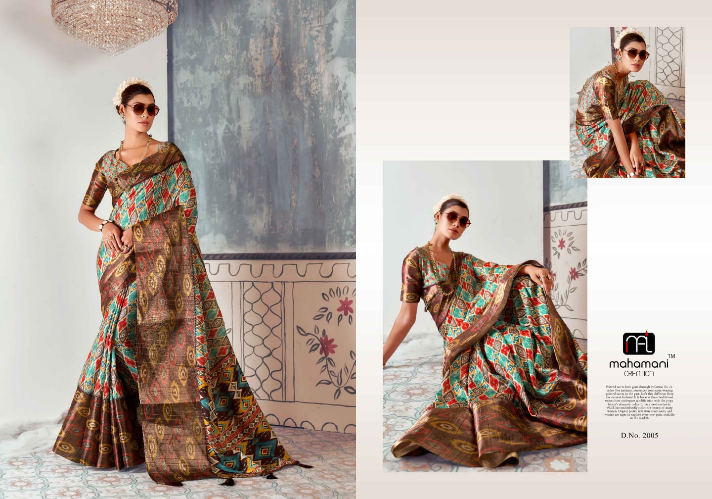 Rashmika Vol 2 Mahamani Creation Silk Sarees