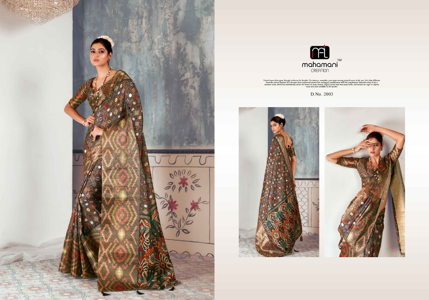 Rashmika Vol 2 Mahamani Creation Silk Sarees