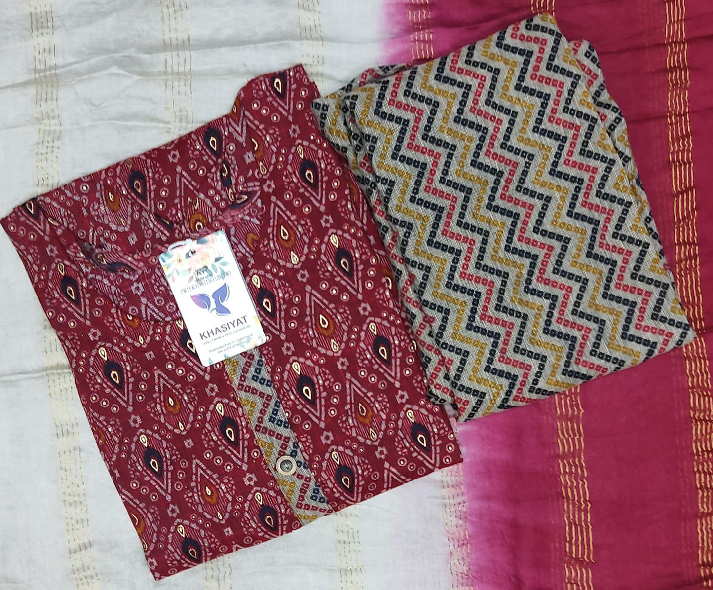 Rayon-2301 Khasiyat Readymade Pant Style Suits