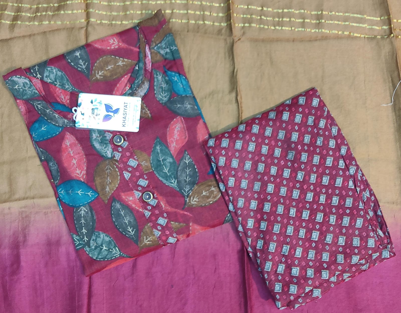Rayon-2301 Khasiyat Readymade Pant Style Suits