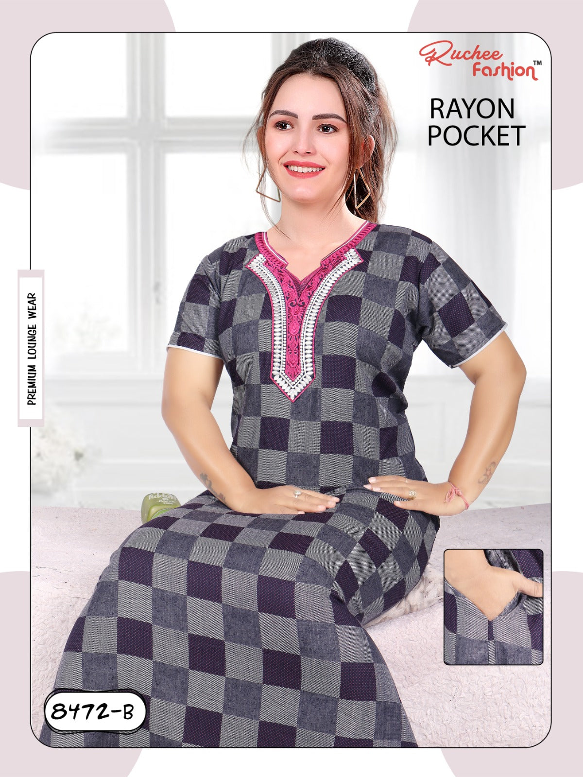 Rayon 061223 Ruchee Fashion Night Gowns