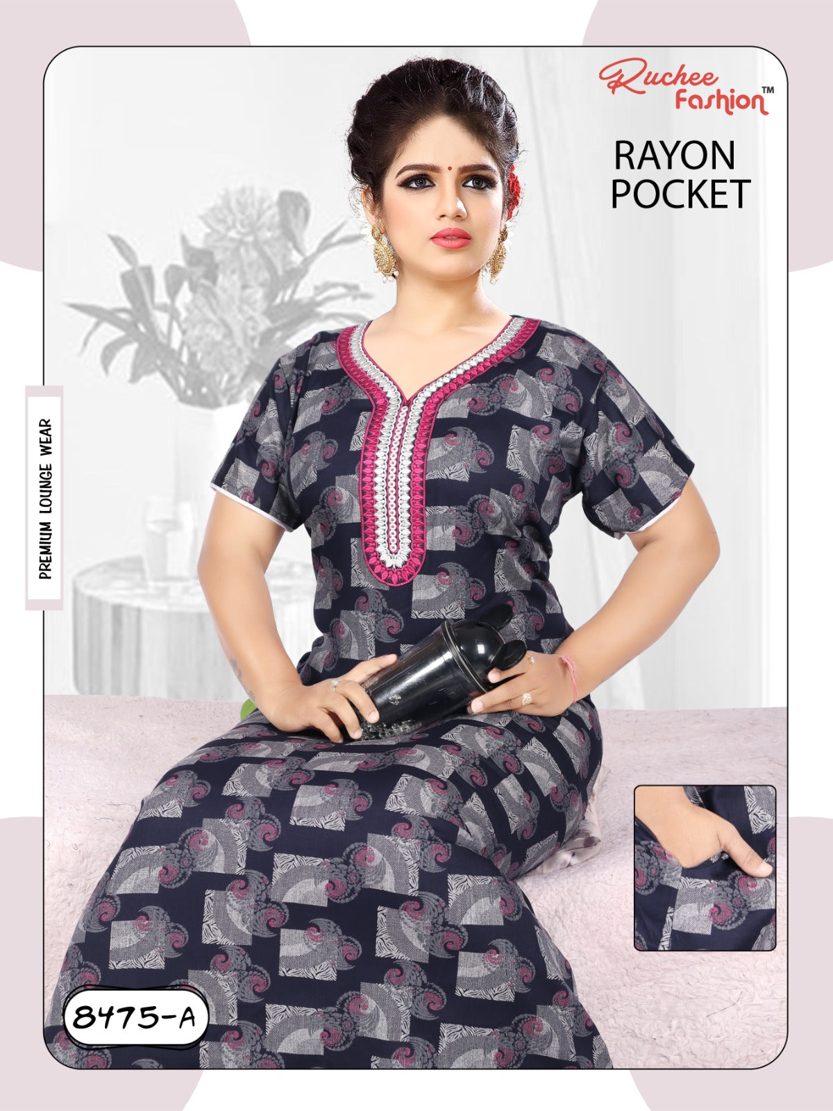 Rayon 061223 Ruchee Fashion Night Gowns