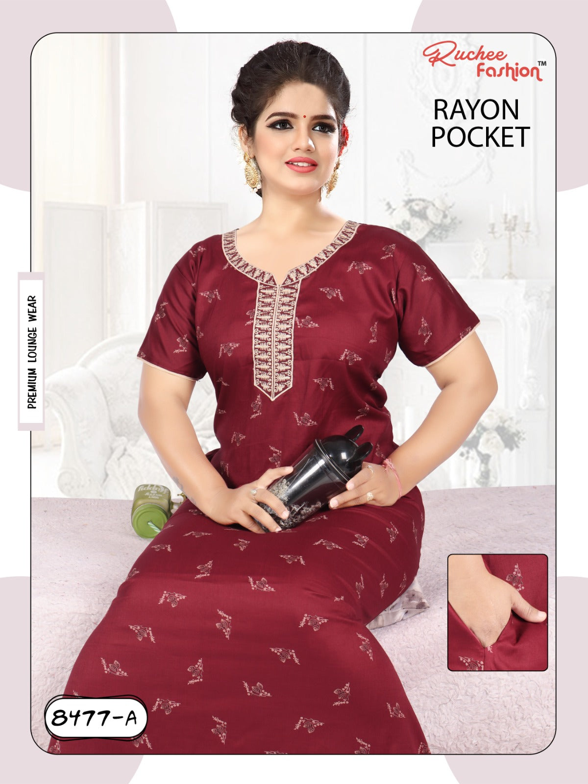 Rayon 061223 Ruchee Fashion Night Gowns