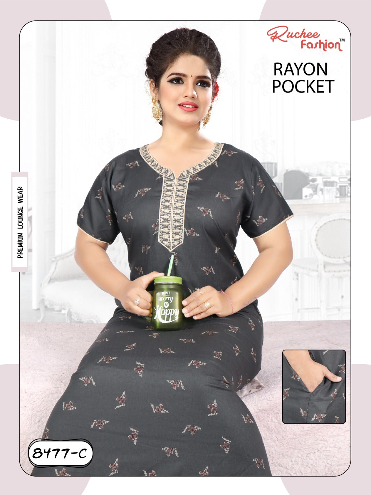 Rayon 061223 Ruchee Fashion Night Gowns