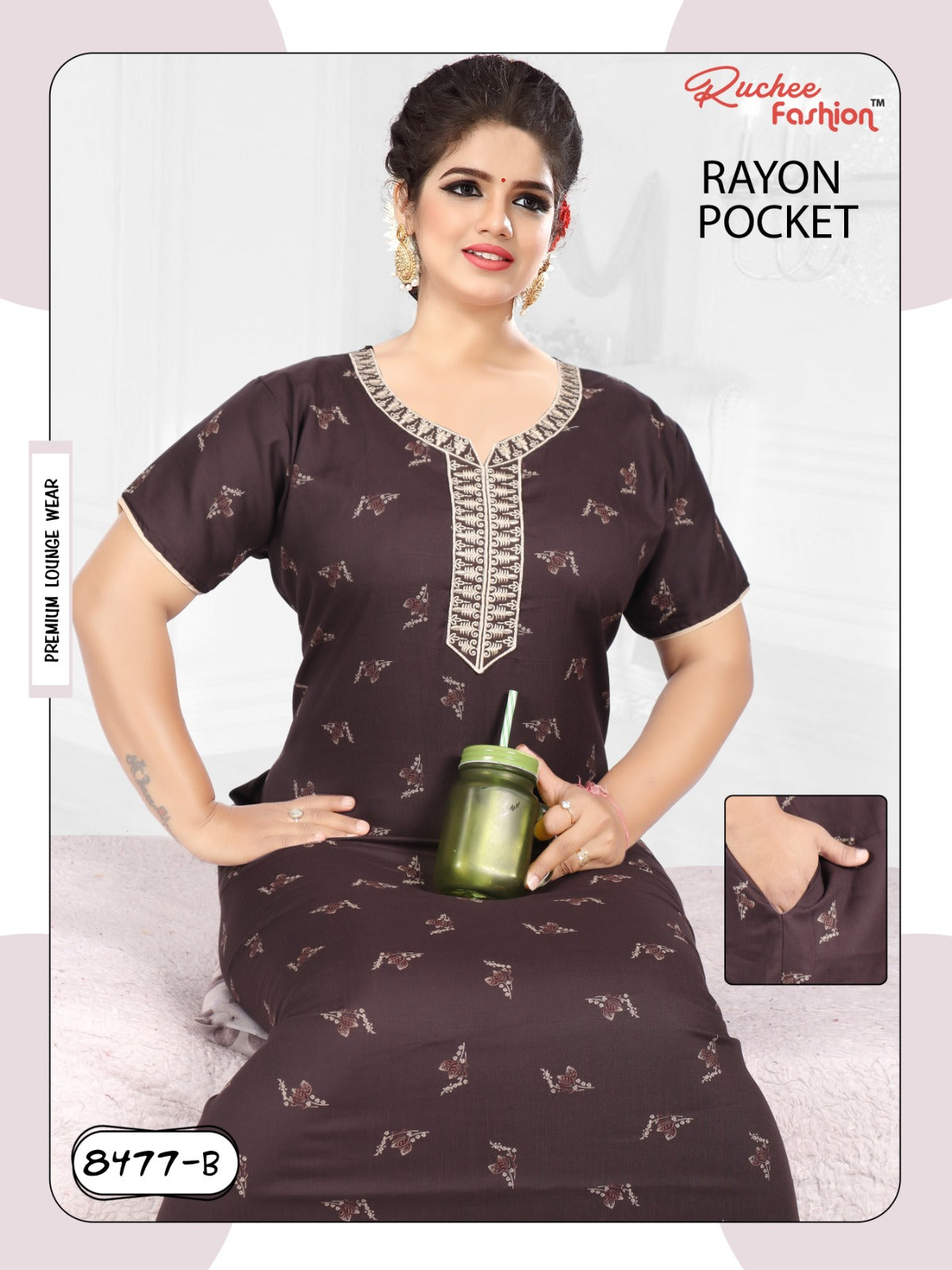 Rayon 061223 Ruchee Fashion Night Gowns