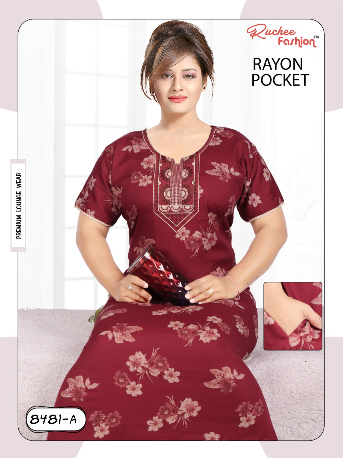 Rayon 061223 Ruchee Fashion Night Gowns