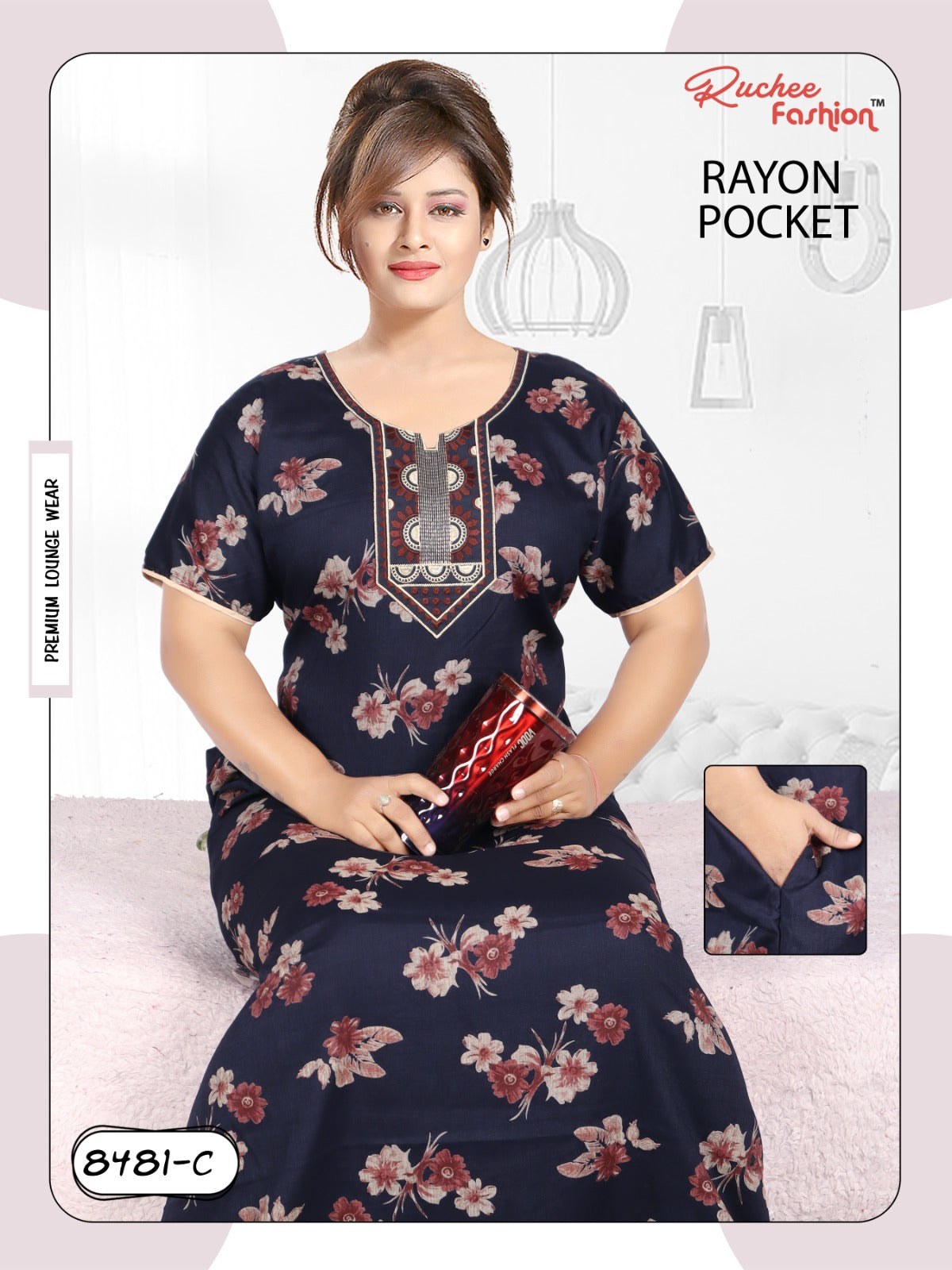 Rayon 061223 Ruchee Fashion Night Gowns