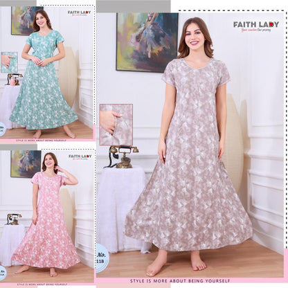 Rayon 2211 Faith Lady Night Gowns