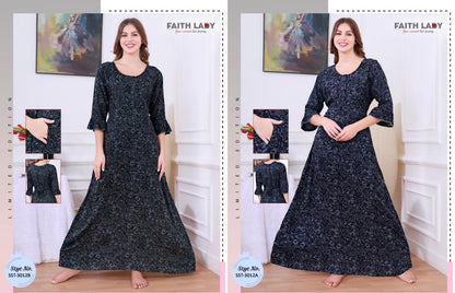 Rayon 2211 Faith Lady Night Gowns
