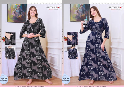 Rayon 2211 Faith Lady Night Gowns