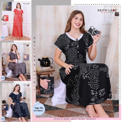 Rayon 2211 Faith Lady Night Gowns