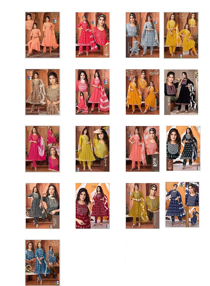 Rayon 2211 Globe Readymade Pant Style Suits