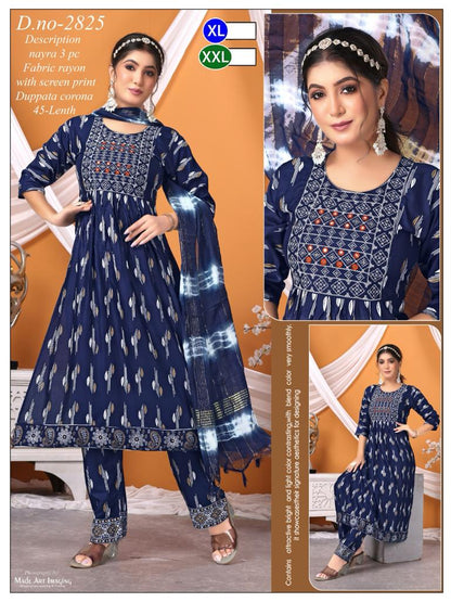 Rayon 2211 Globe Readymade Pant Style Suits