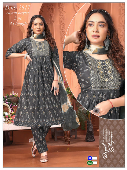 Rayon 2211 Globe Readymade Pant Style Suits