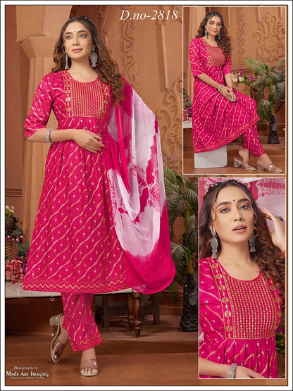 Rayon 2211 Globe Readymade Pant Style Suits