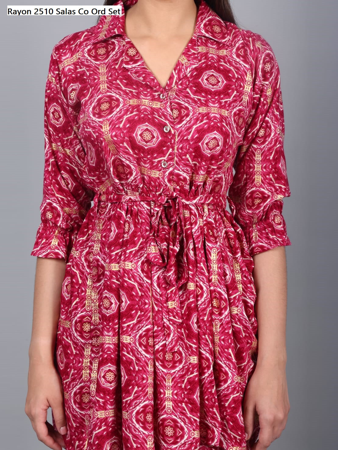 Rayon 2510 Salas Co Ord Set