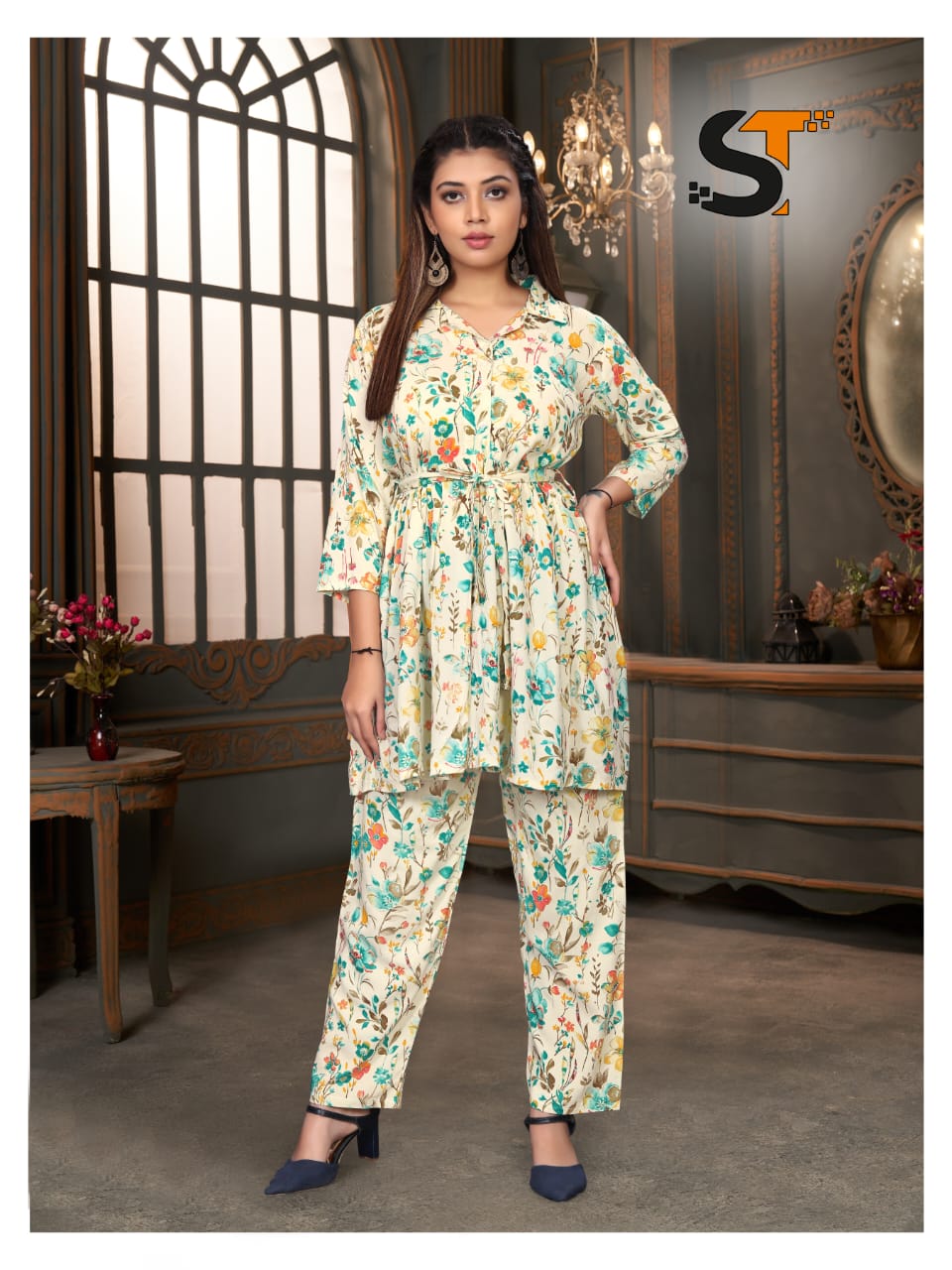 Rayon 2510 Salas Co Ord Set