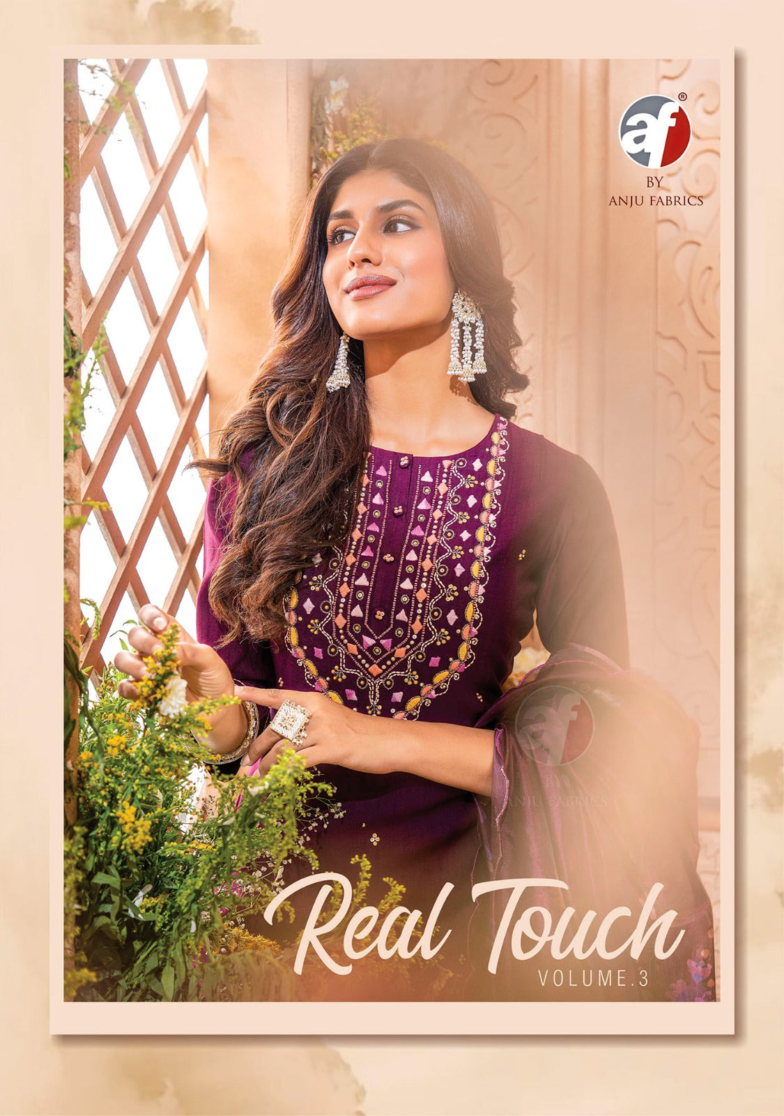 Real Touch Vol 3 Af Viscose Readymade Pant Style Suits
