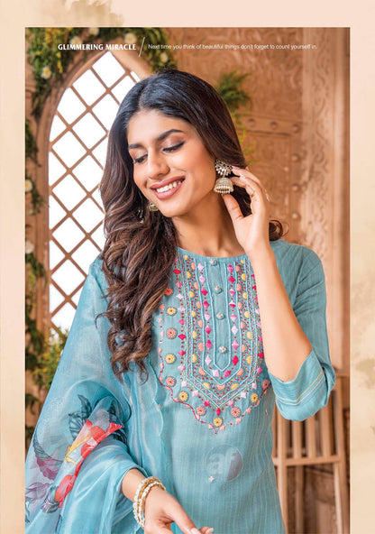 Real Touch Vol 3 Af Viscose Readymade Pant Style Suits