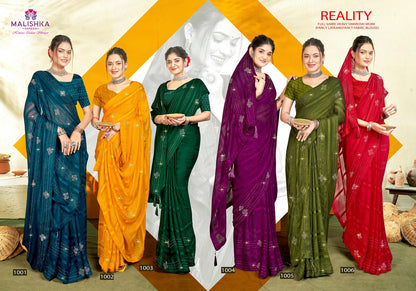 Reality Malishka Weightless Sarees